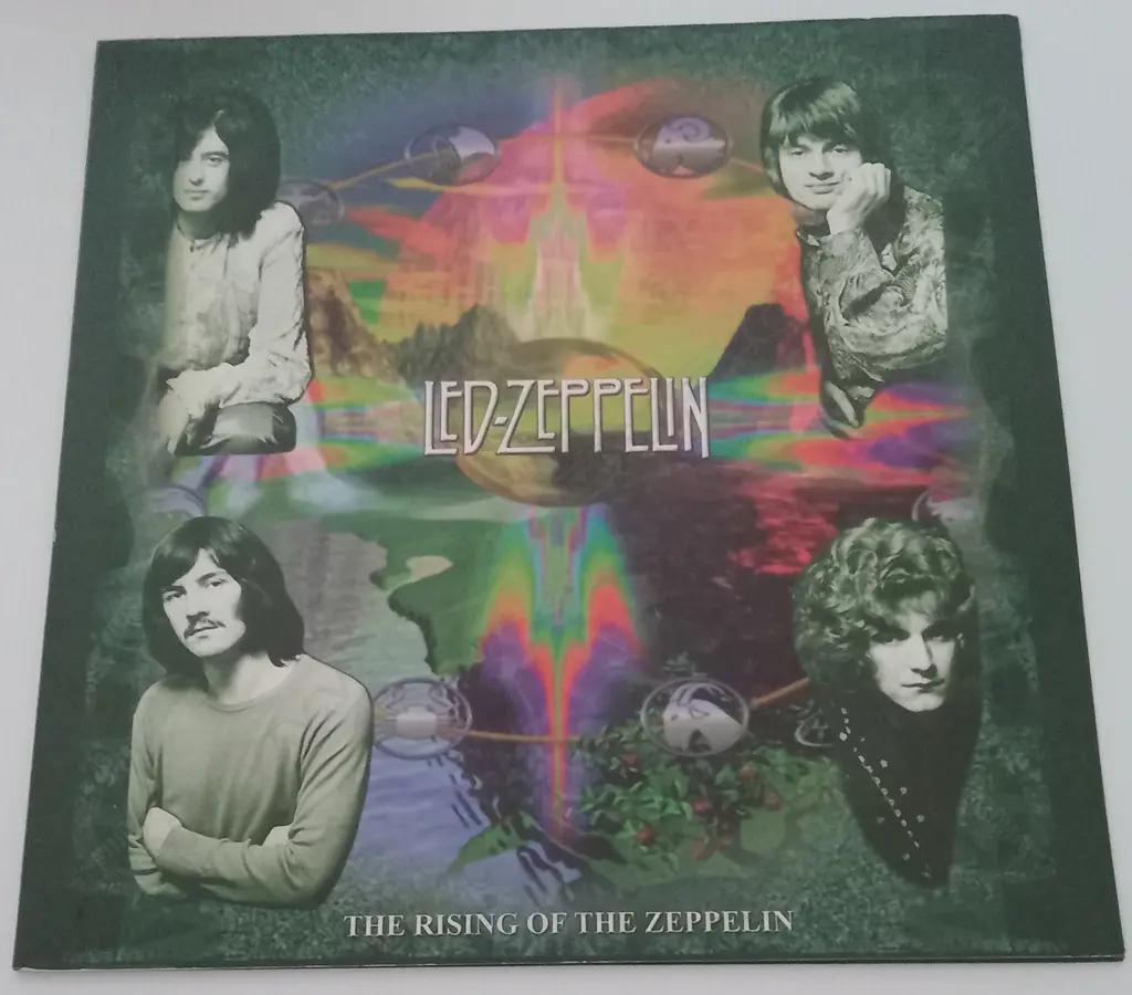 Led Zeppelin, The Rising Of The Zeppelin (Blue vinyl) Image 1++